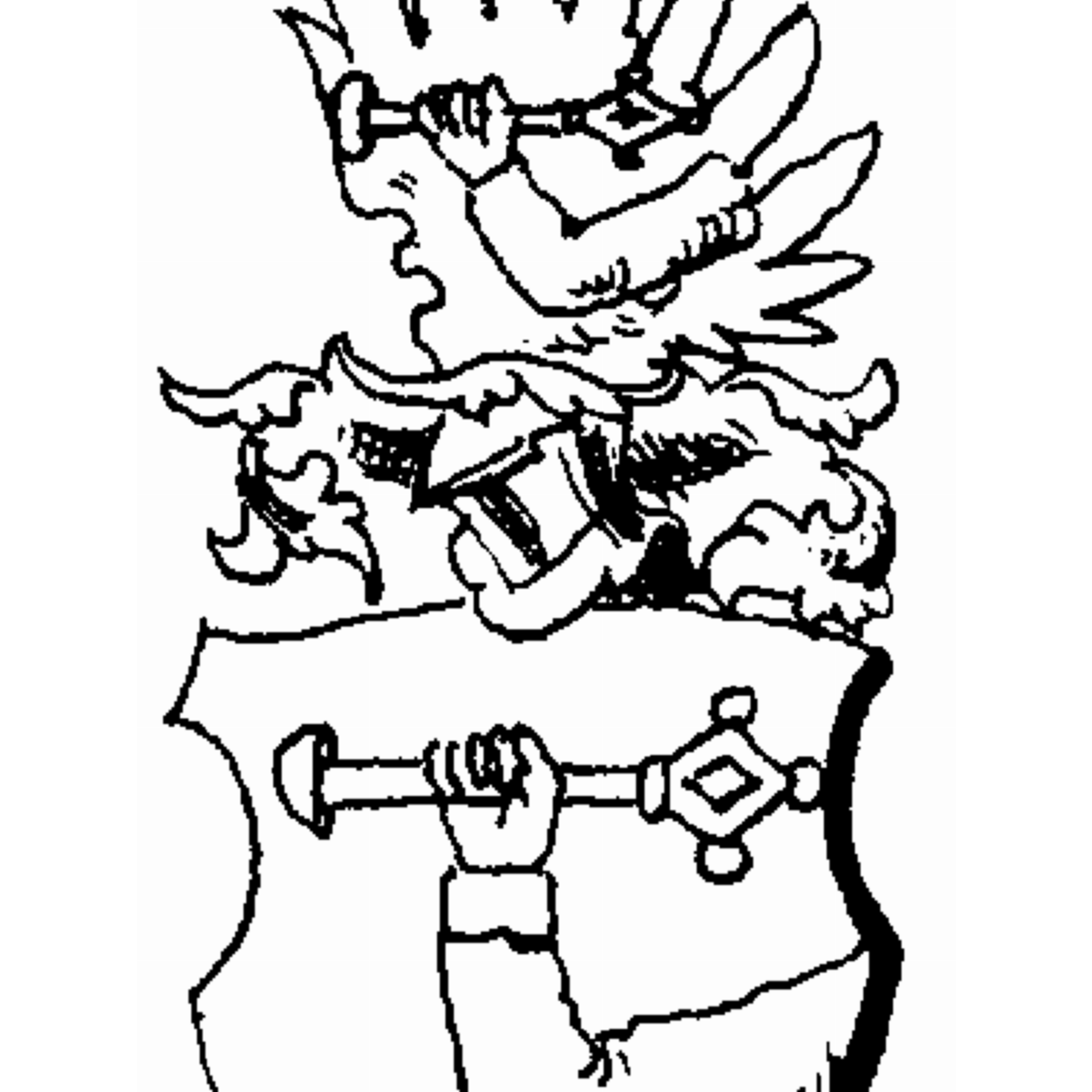 Coat of arms of family Küwbuch