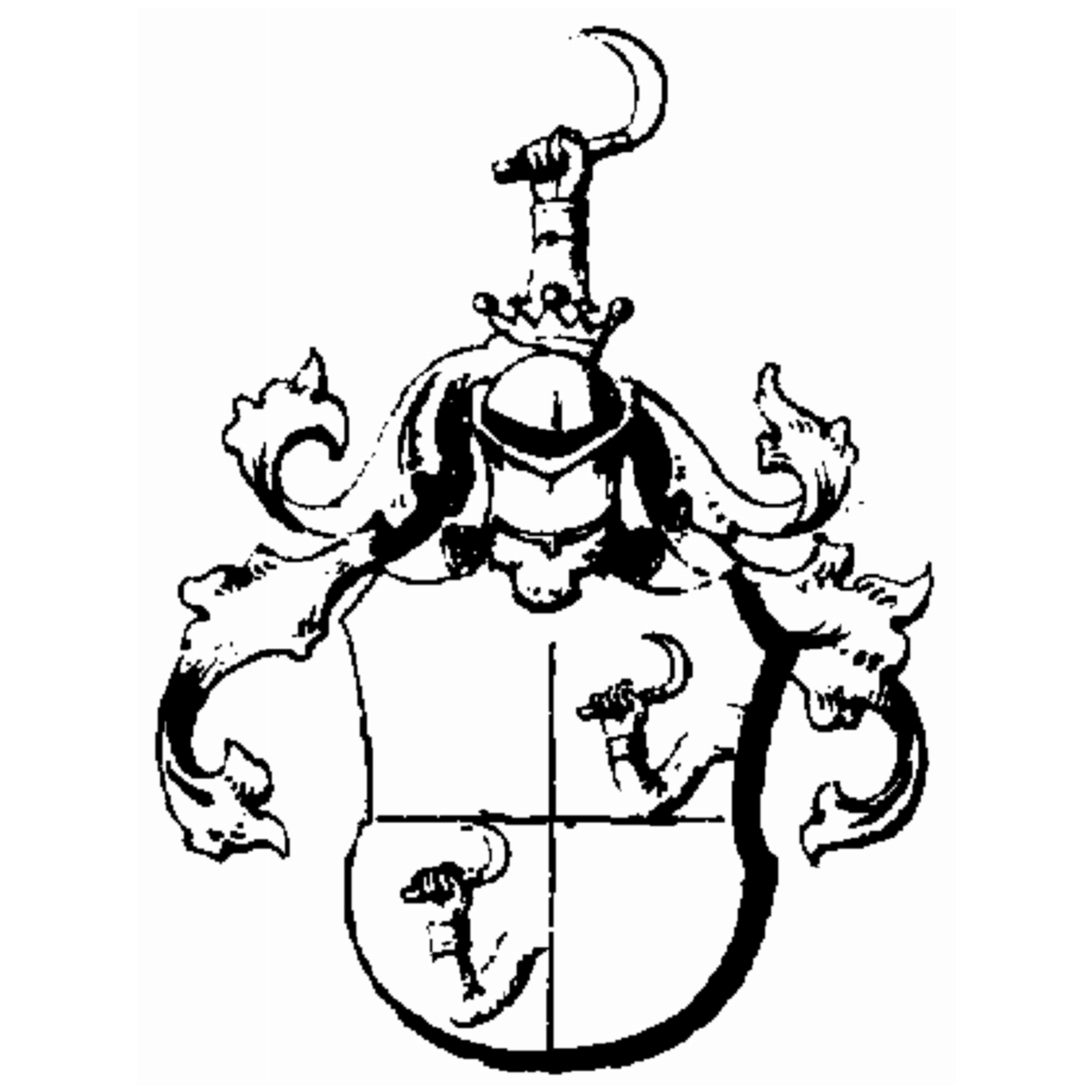 Wappen der Familie Rindtfuß