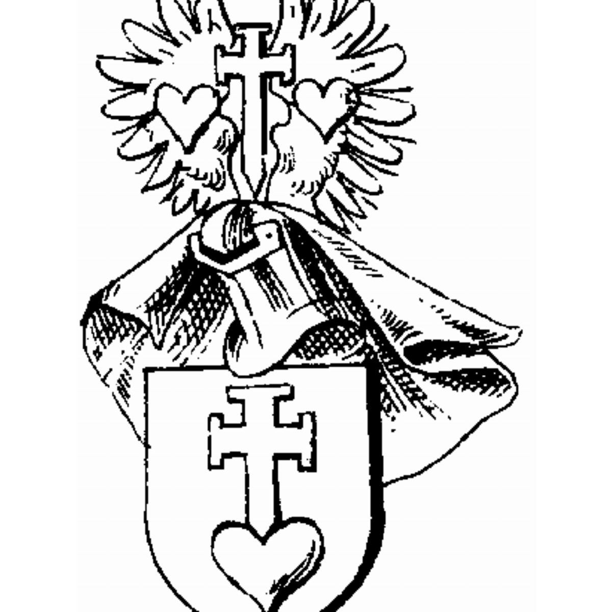 Coat of arms of family Treffkorn