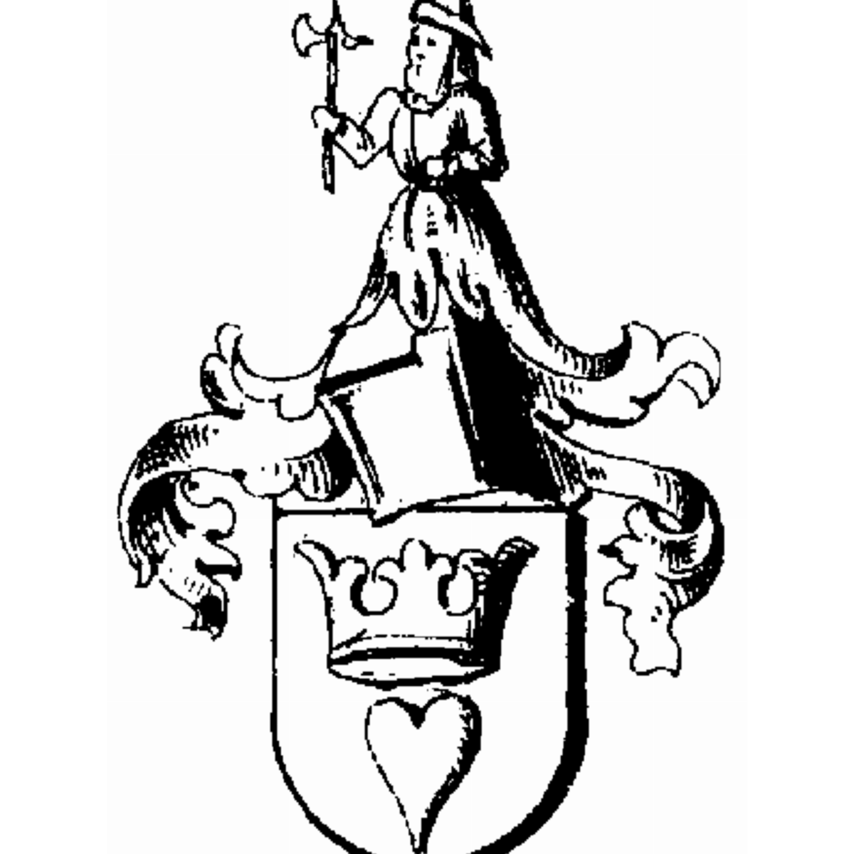 Coat of arms of family Milges
