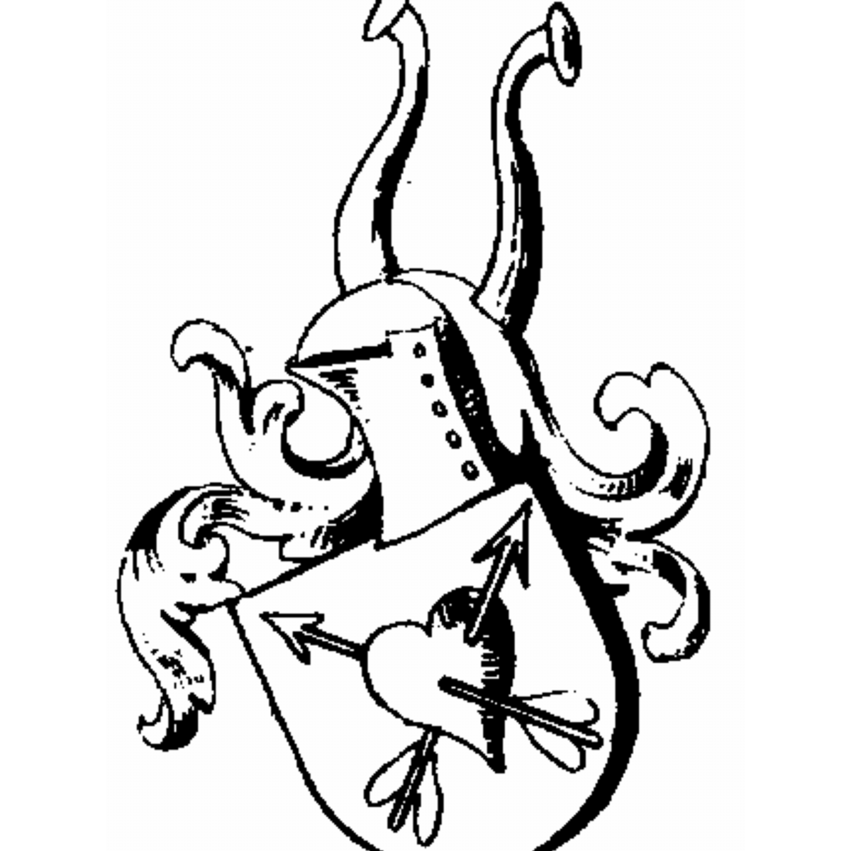Coat of arms of family Von Komburg-Rothenburg