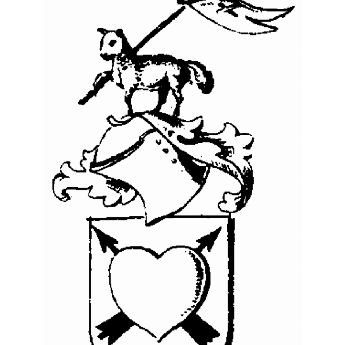 Coat of arms of family Rosengatter