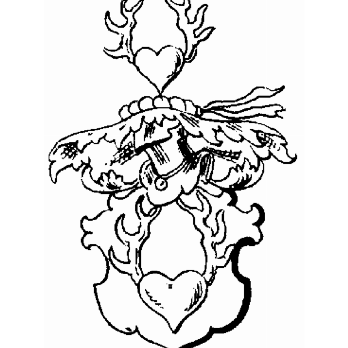 Coat of arms of family Rhegius