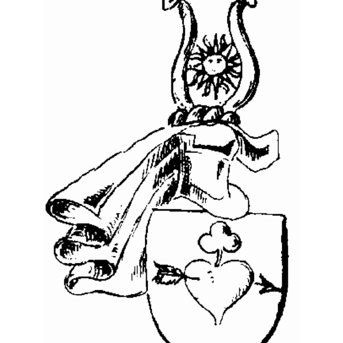 Coat of arms of family Aleke