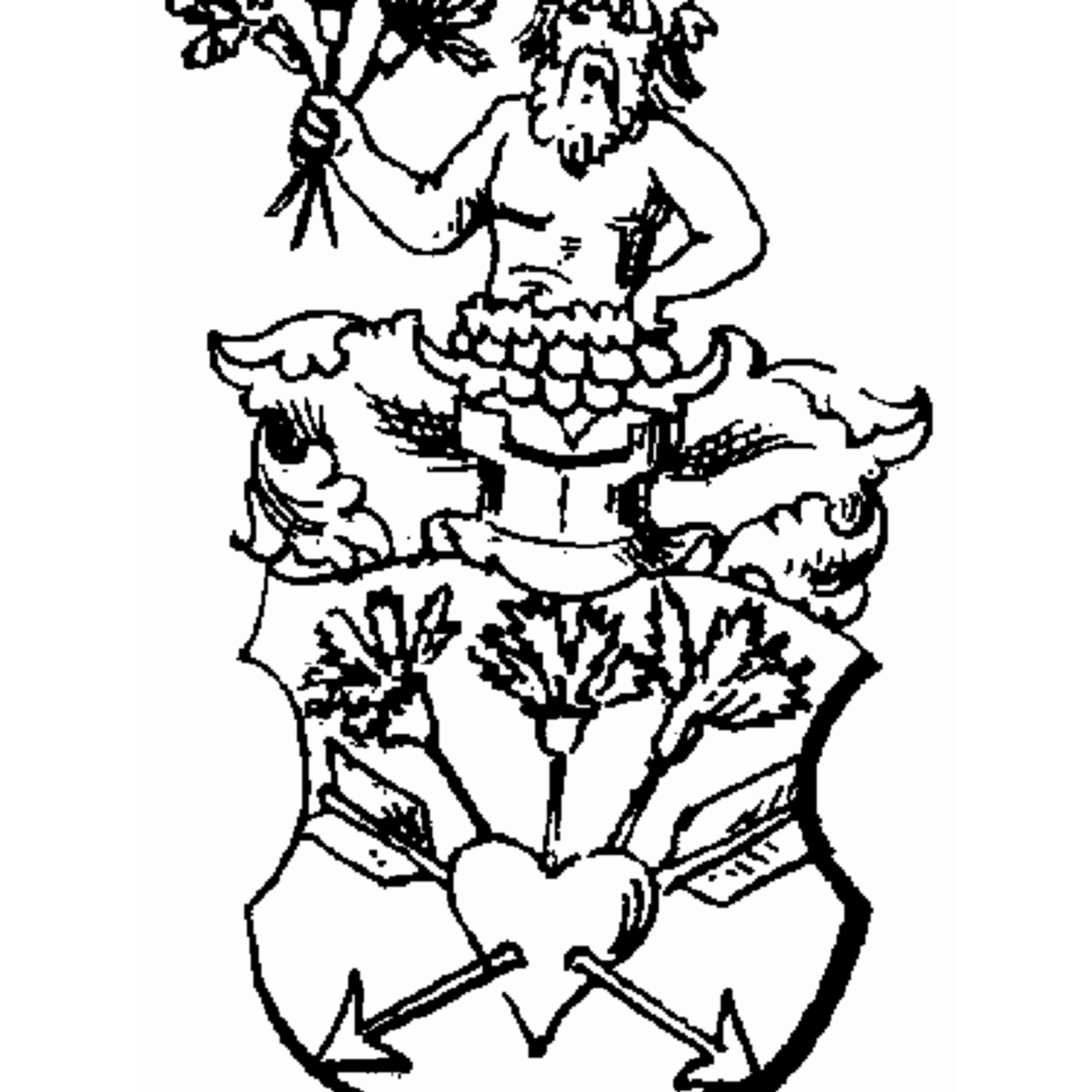 Wappen der Familie Milzo