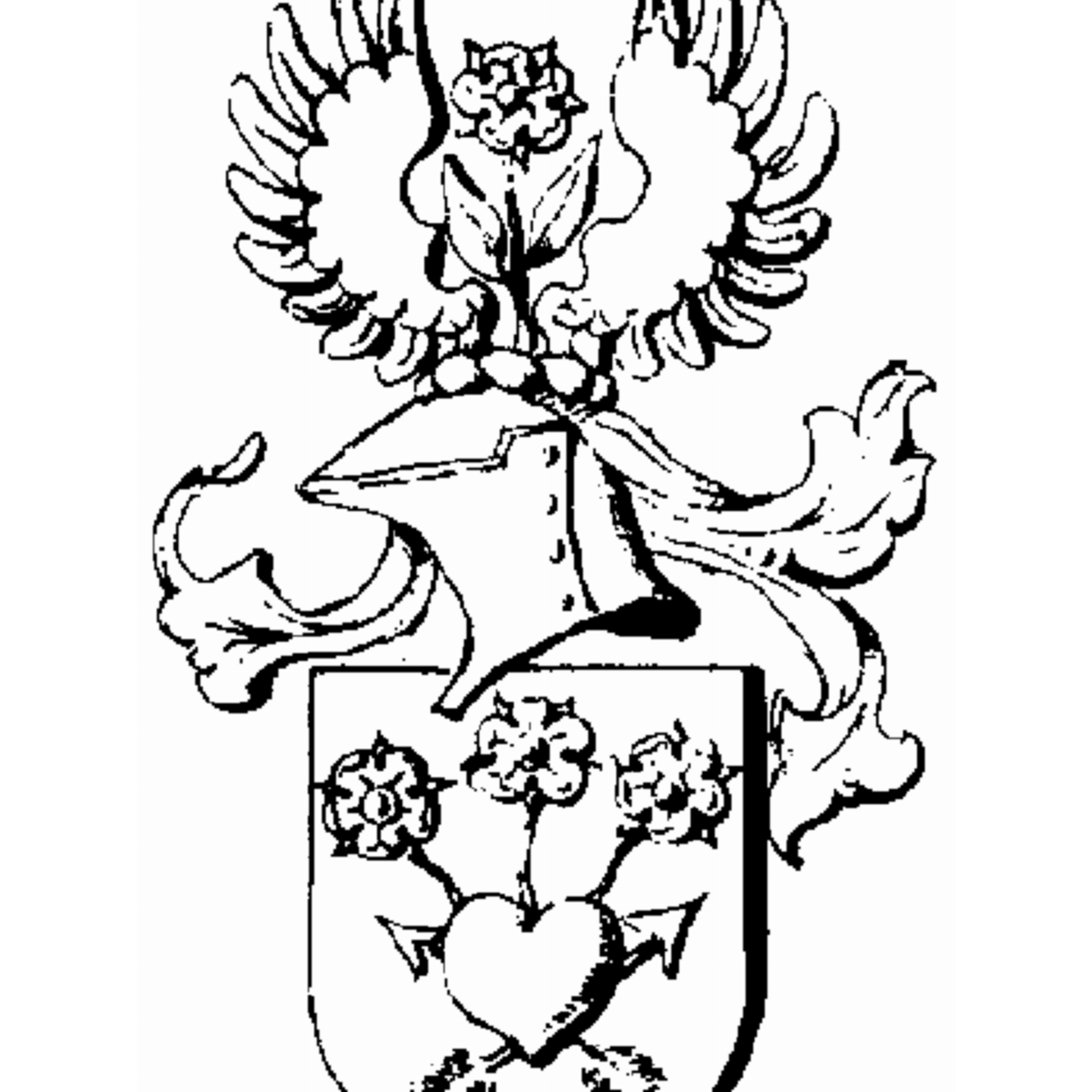 Coat of arms of family Von Ahn