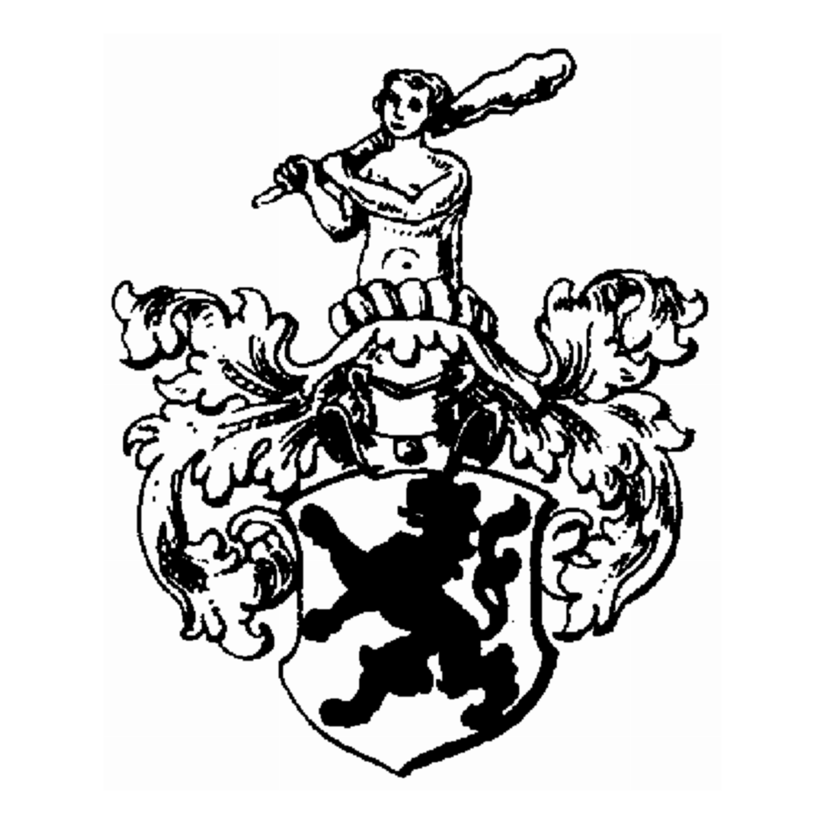 Wappen der Familie Hottendegele