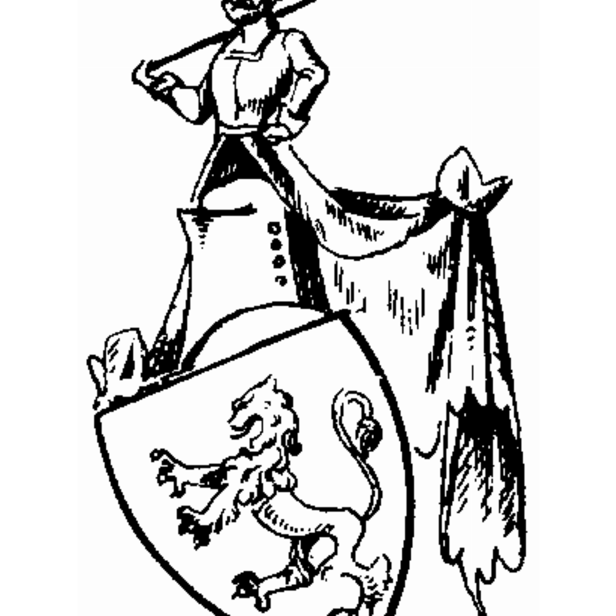Coat of arms of family Negrini