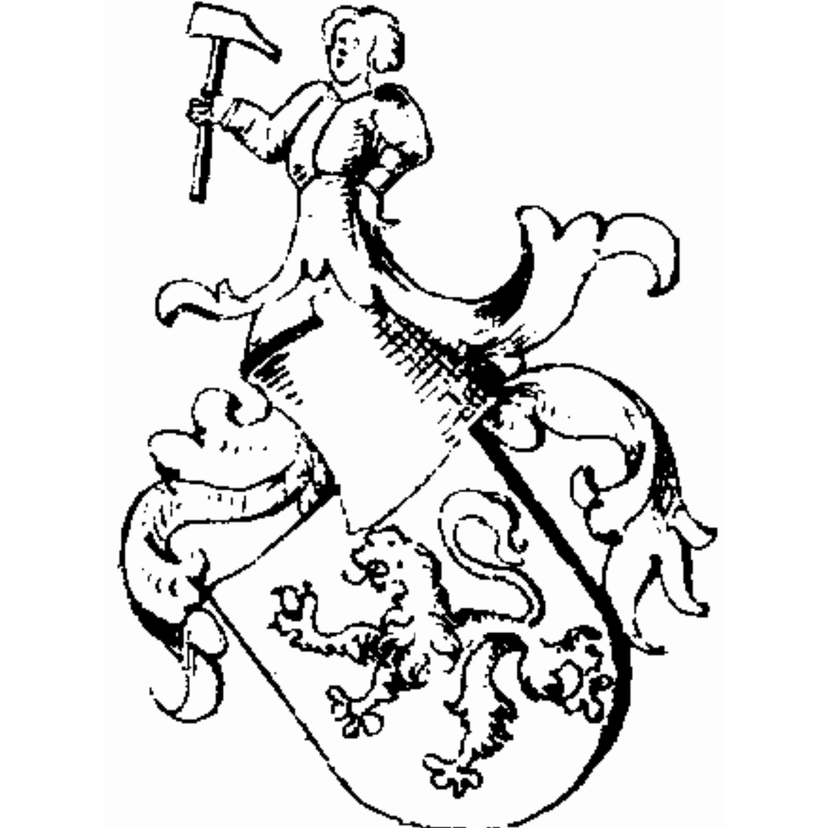 Coat of arms of family Außin