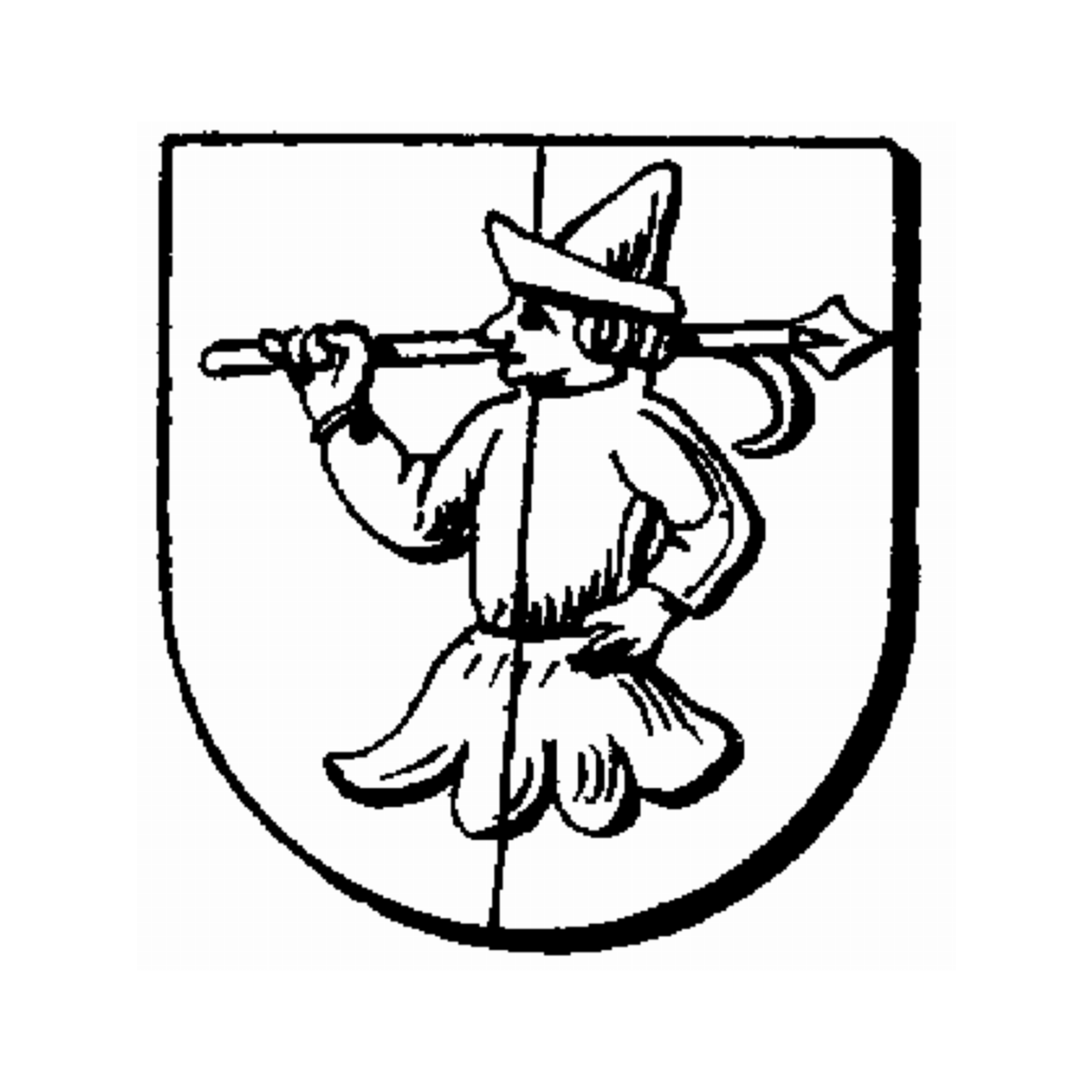 Wappen der Familie Platz In Die Bach