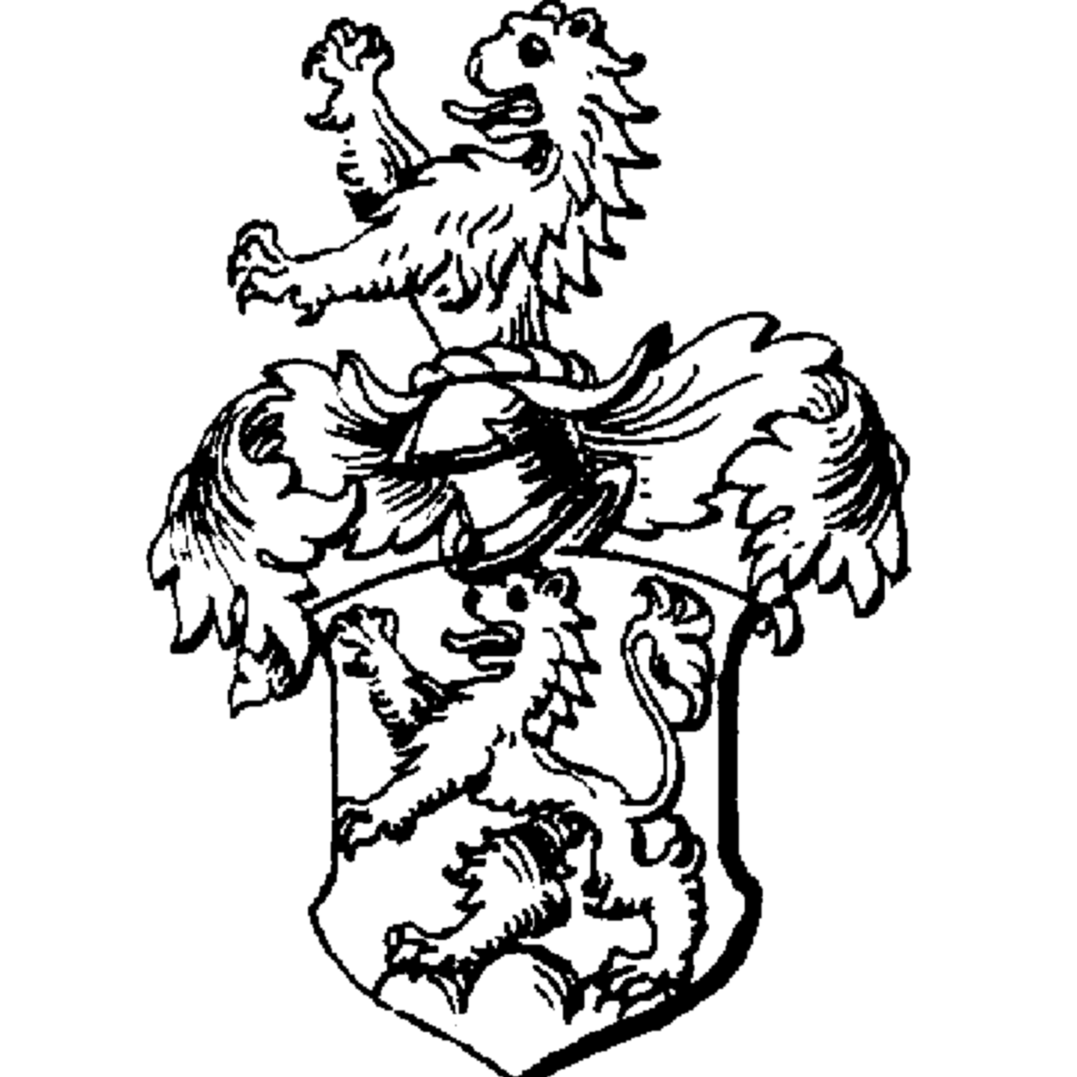 Coat of arms of family Lanckhar