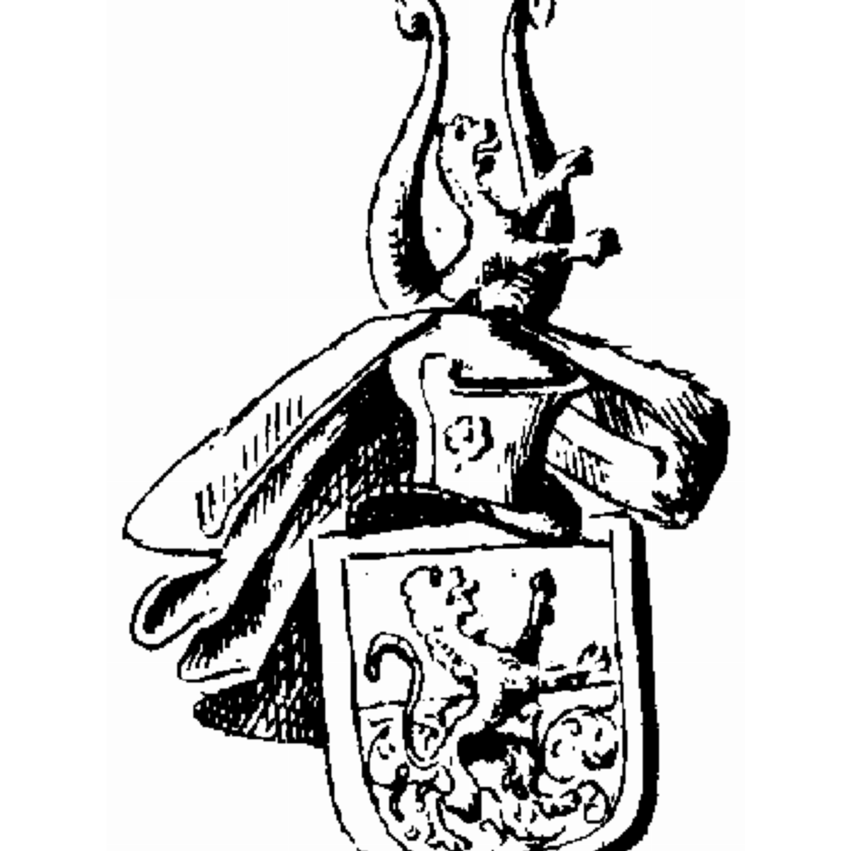 Coat of arms of family Mänbolts