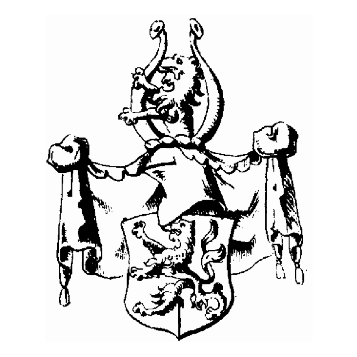 Coat of arms of family Brötle