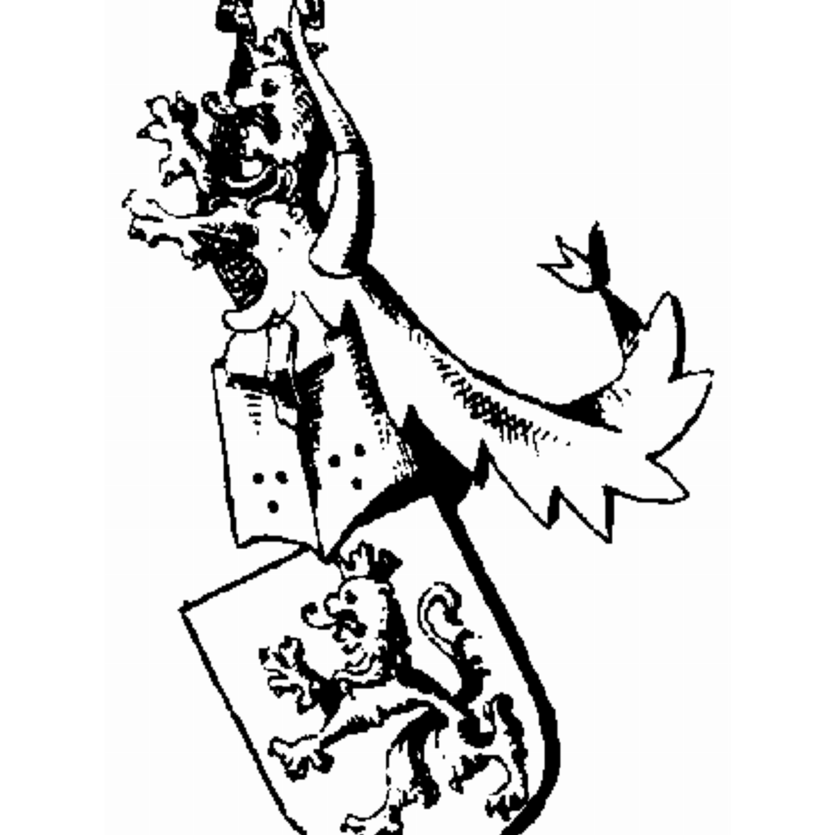 Coat of arms of family Brötlein