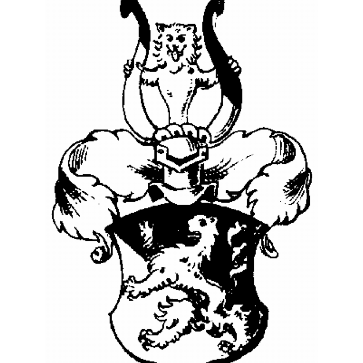 Coat of arms of family Mandelbach