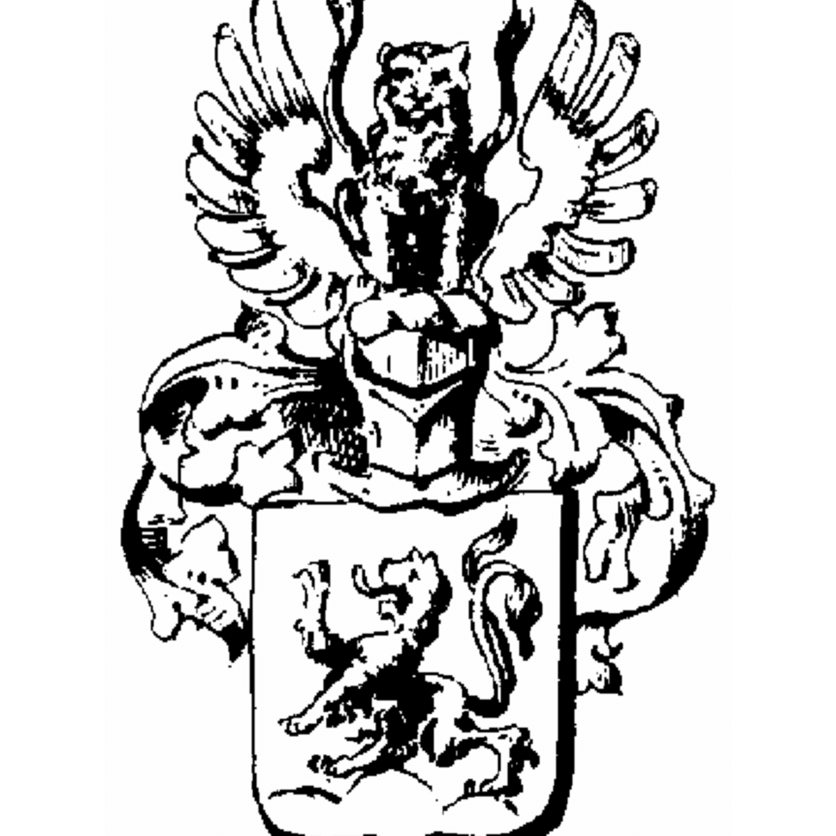 Wappen der Familie Mandelius
