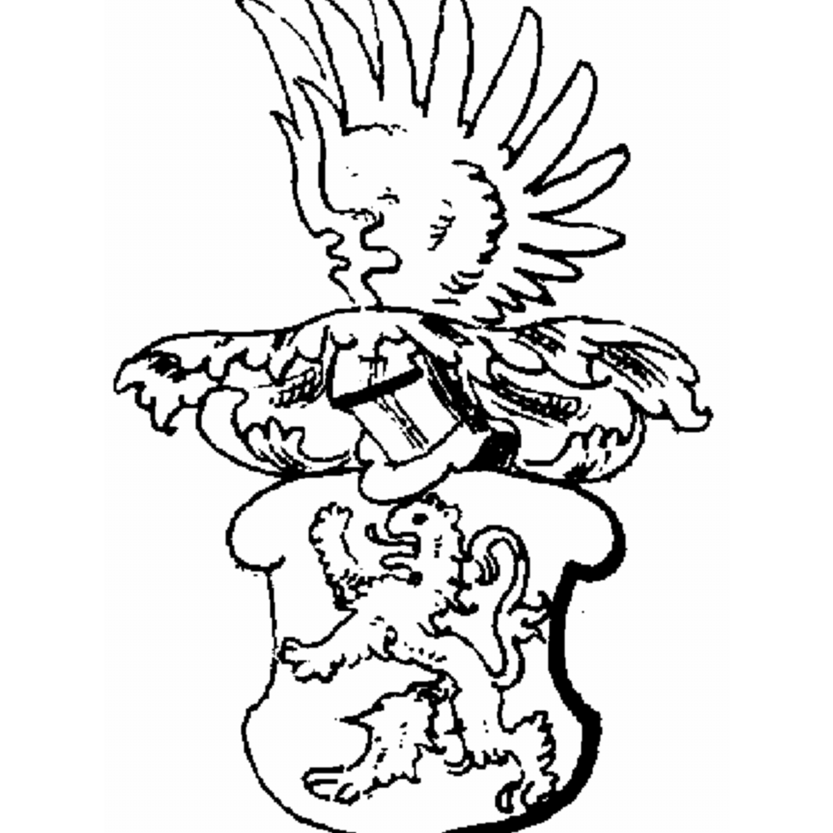 Coat of arms of family Tripelfoet