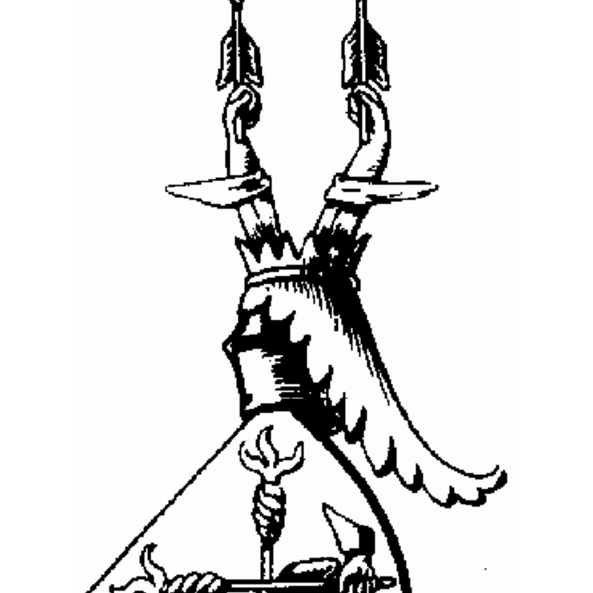 Coat of arms of family Rossebacke