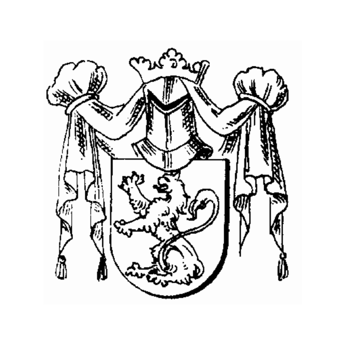 Coat of arms of family Mangler