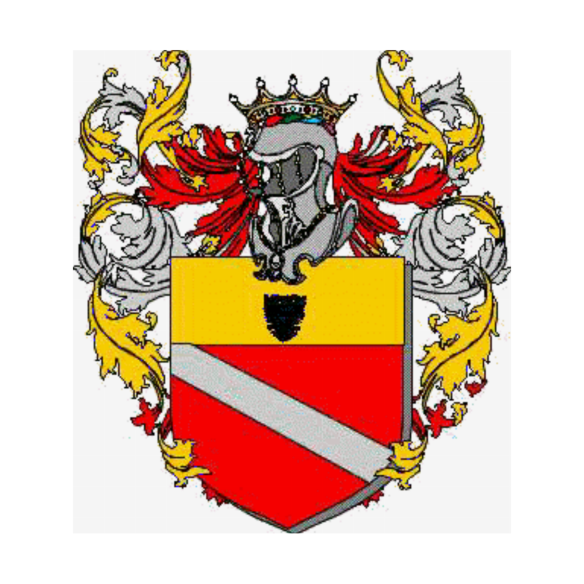 Coat of arms of family Pizzari