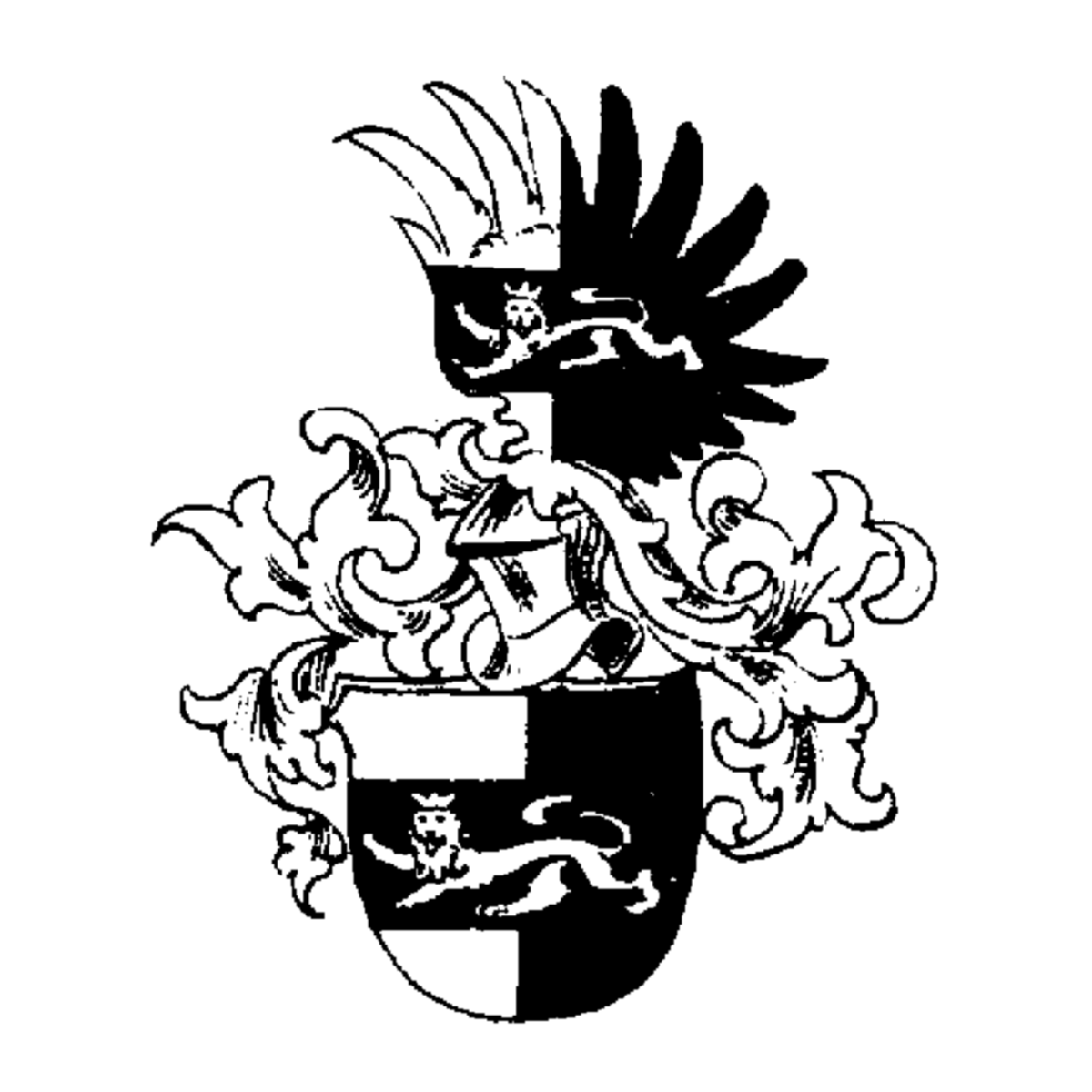 Coat of arms of family Bruchard
