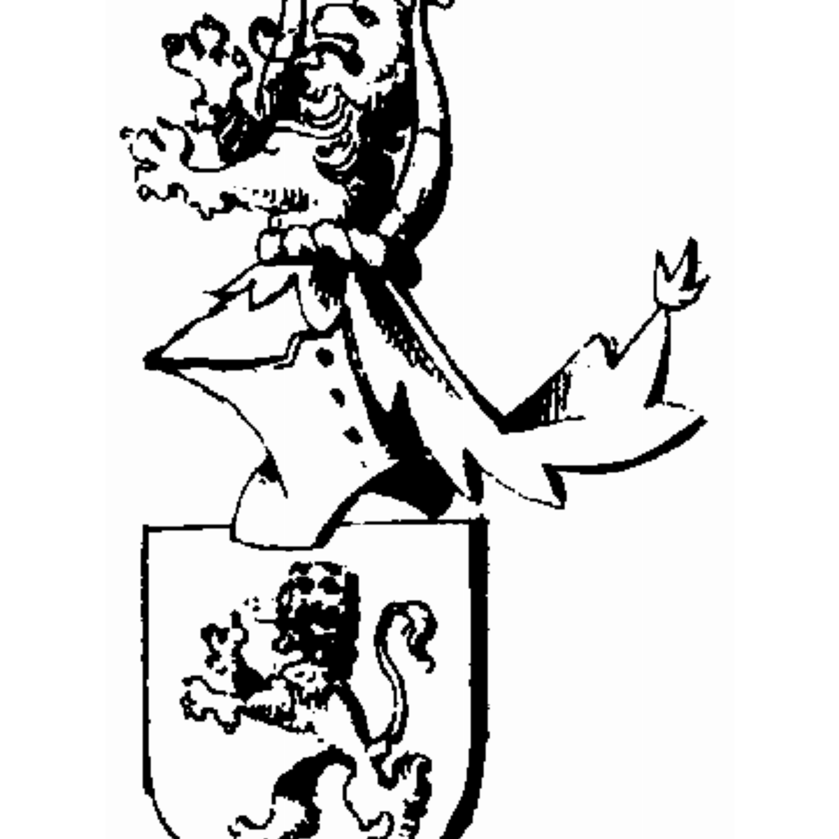 Wappen der Familie Roßwurm