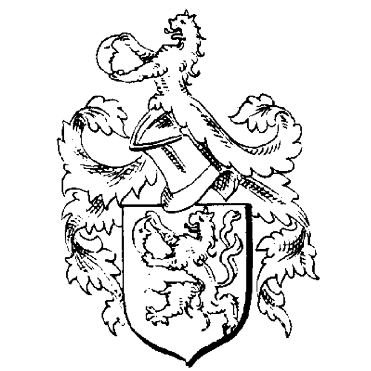 Coat of arms of family Teningen