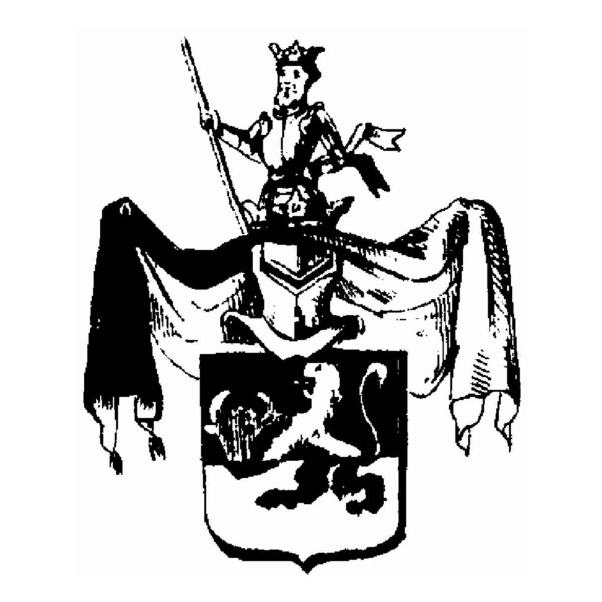 Coat of arms of family Bachmair