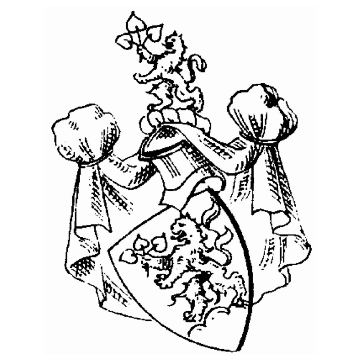 Coat of arms of family Brudegam