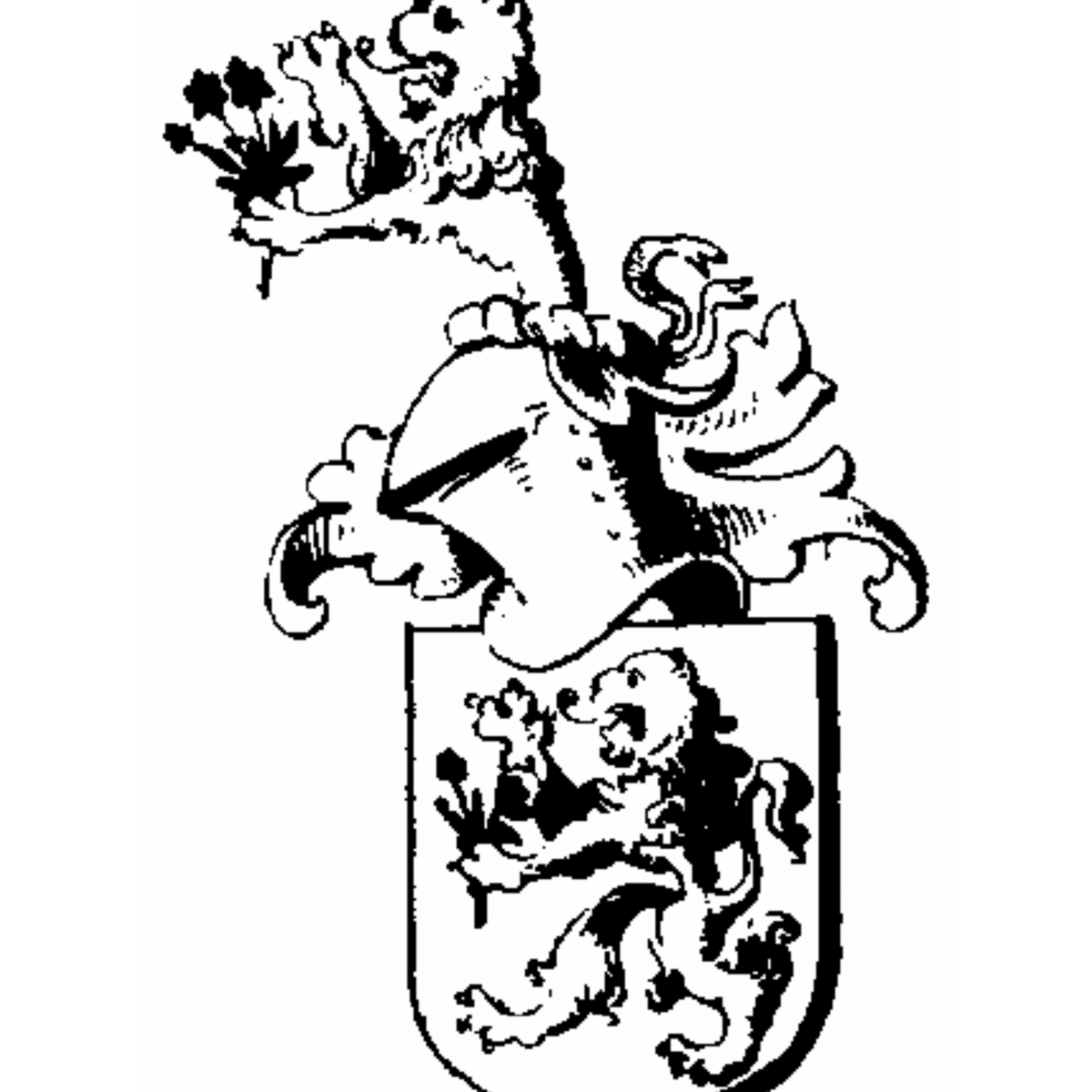 Coat of arms of family Reine