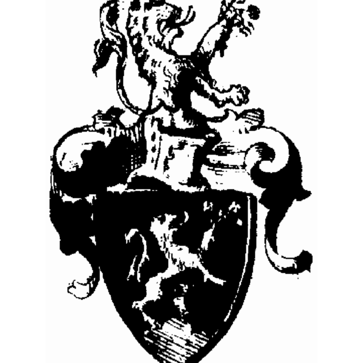 Coat of arms of family Orlenheübt