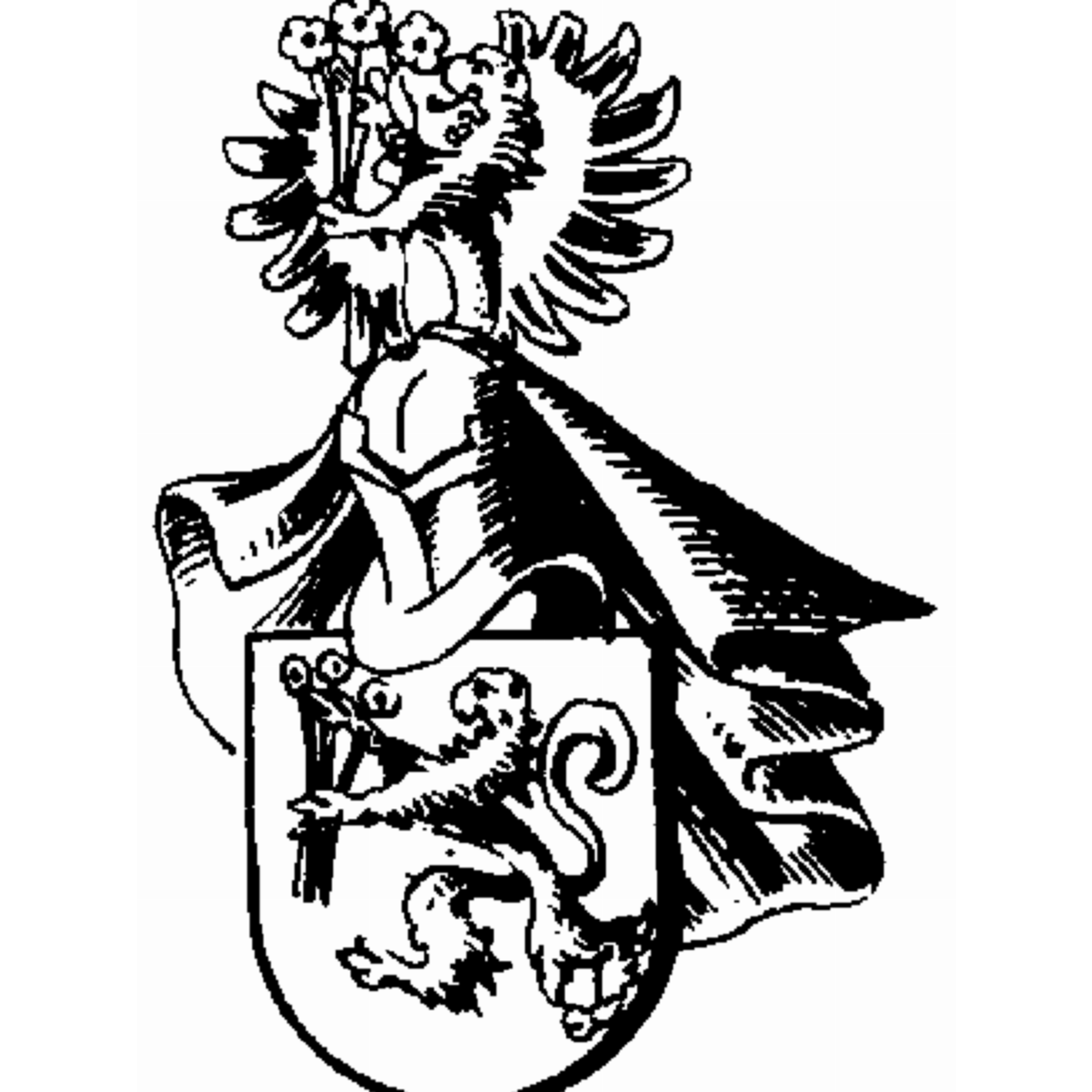 Coat of arms of family Manwart