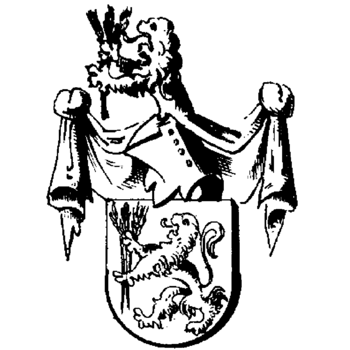 Coat of arms of family Zabel
