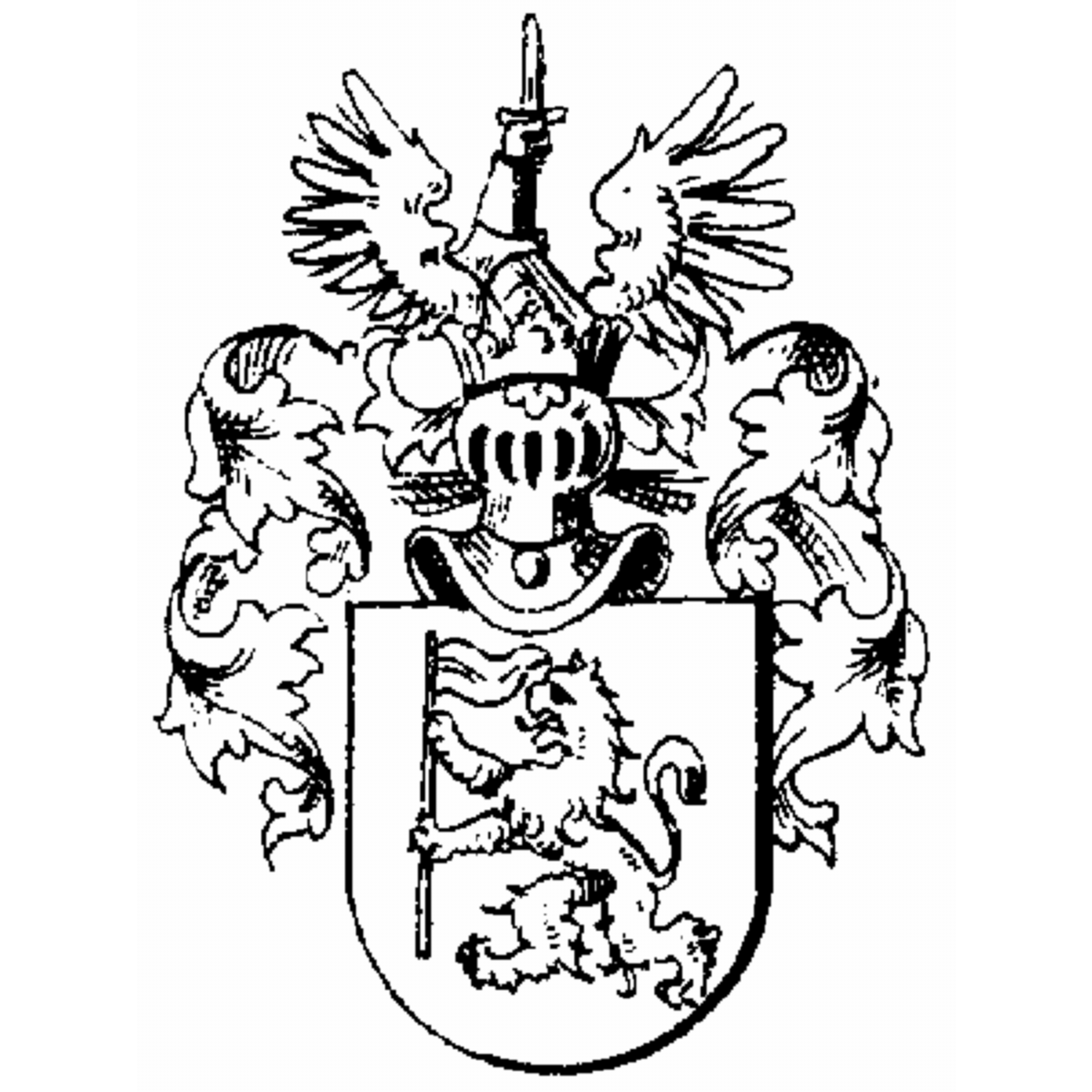 Coat of arms of family Feuerbacher