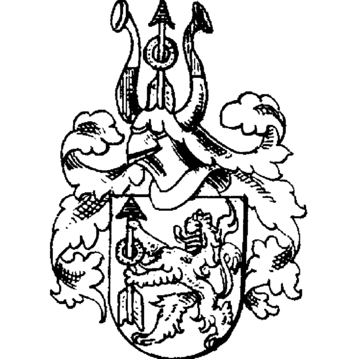 Escudo de la familia Aldömel