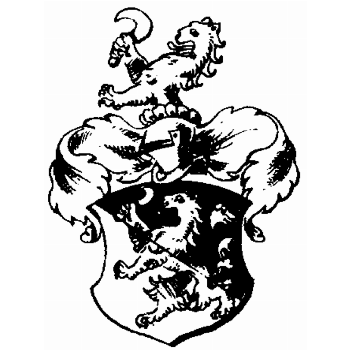 Coat of arms of family Bainhart
