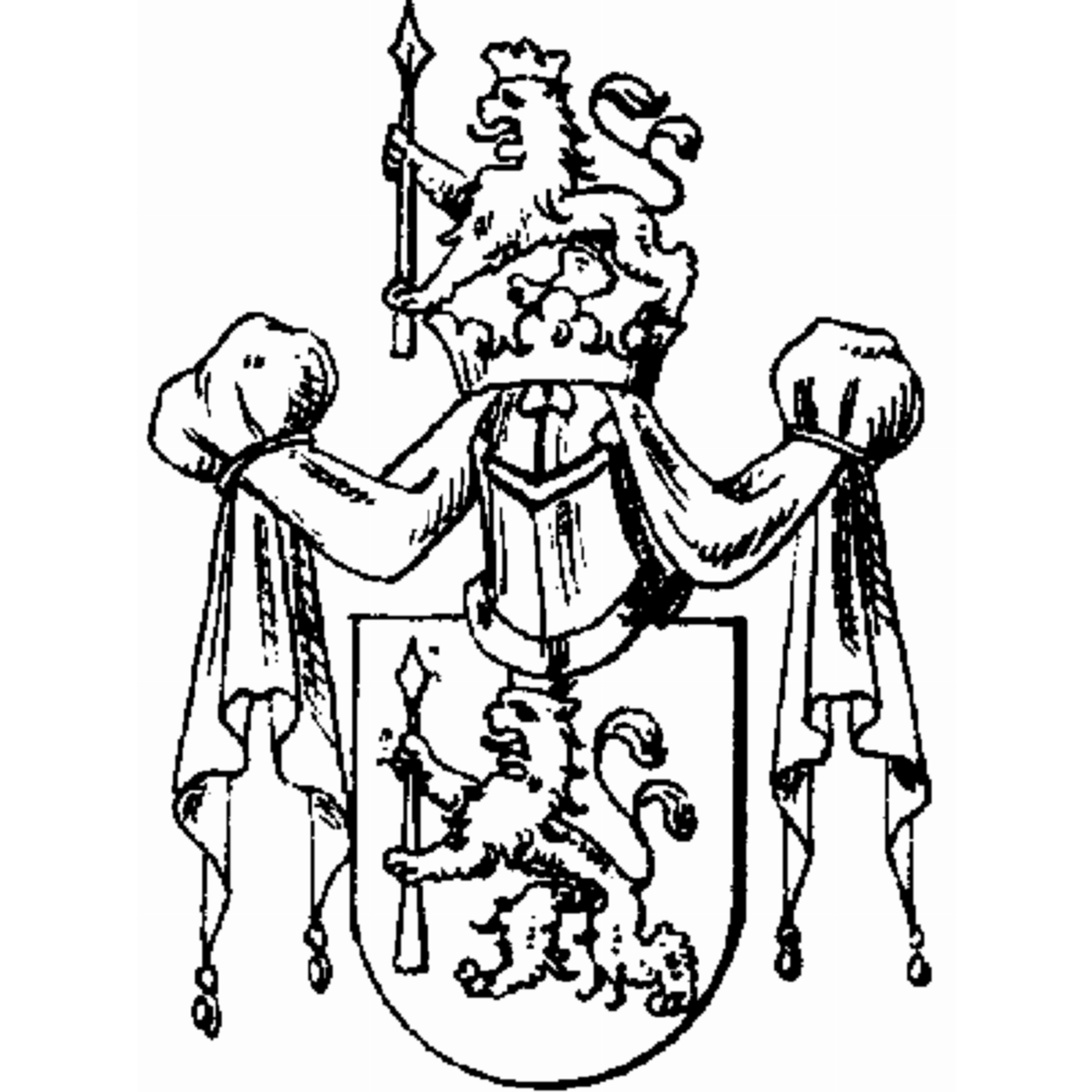 Coat of arms of family Bertoch
