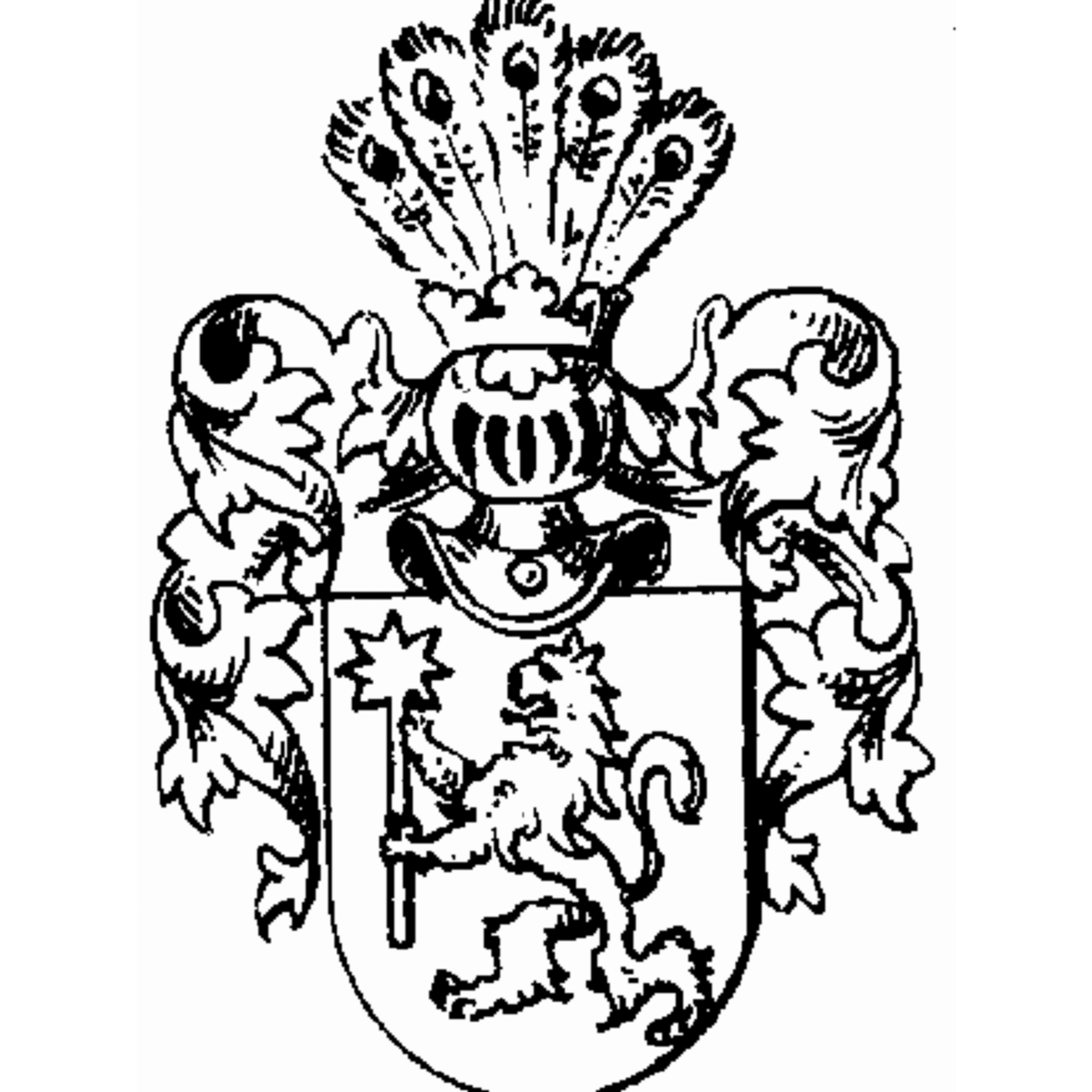 Coat of arms of family Frußindasauge