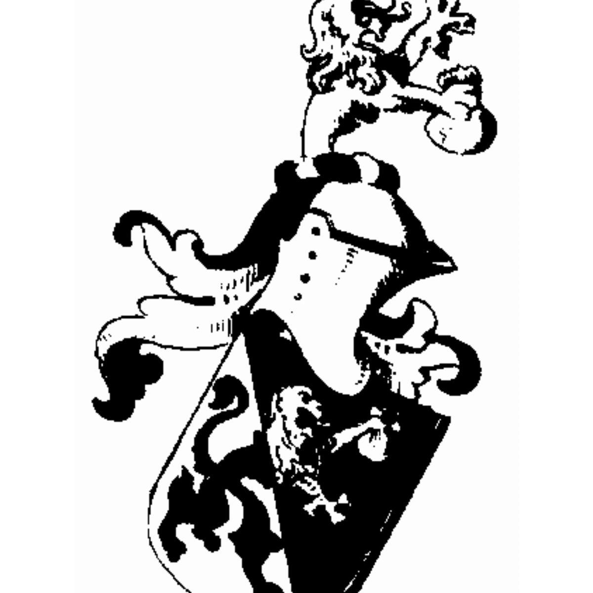 Coat of arms of family Zajecek
