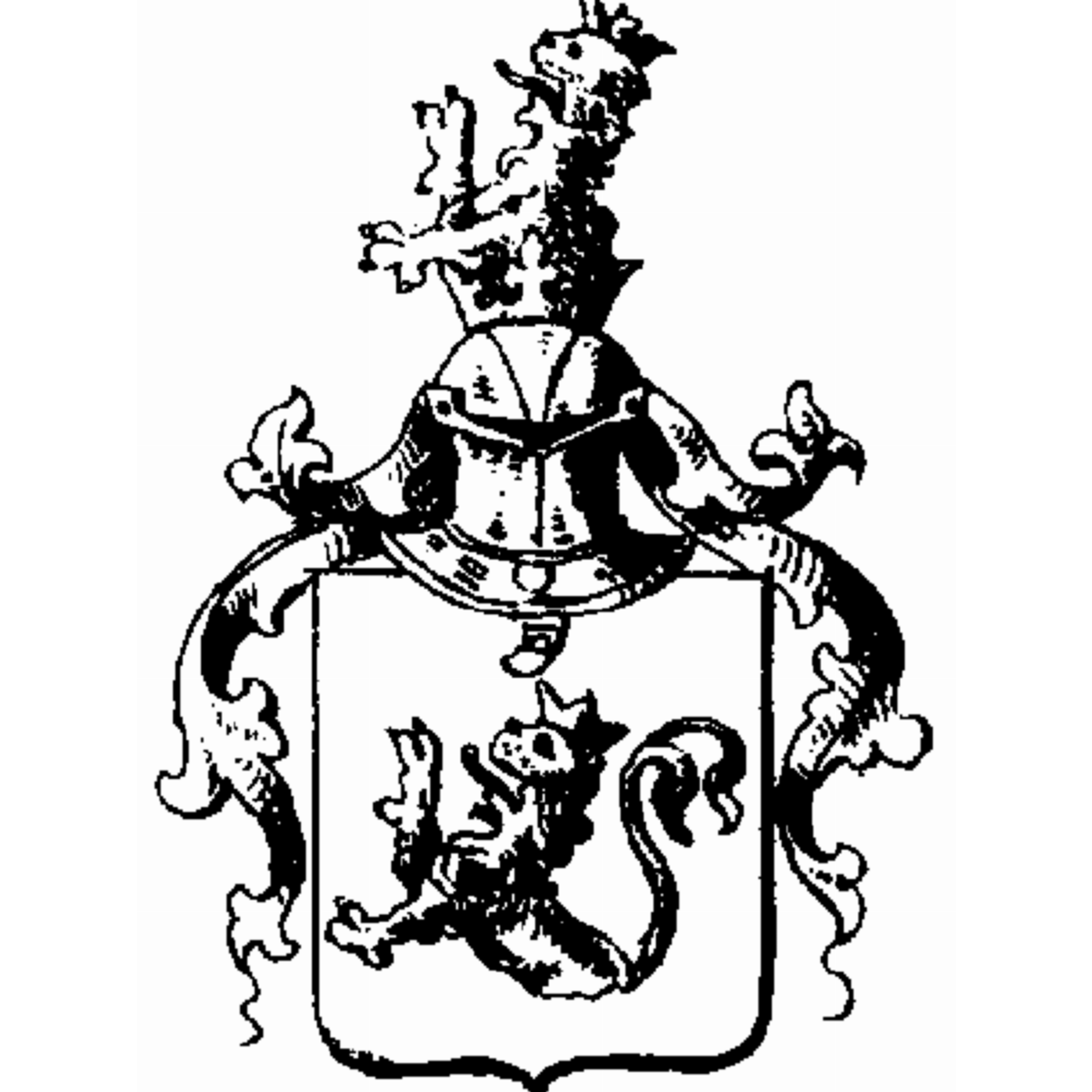 Coat of arms of family Baldlouf
