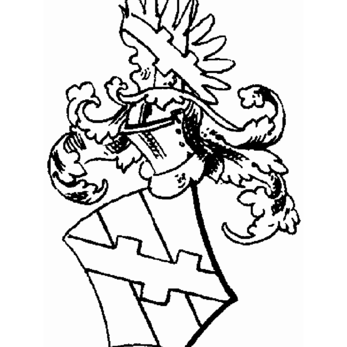 Coat of arms of family Fideler