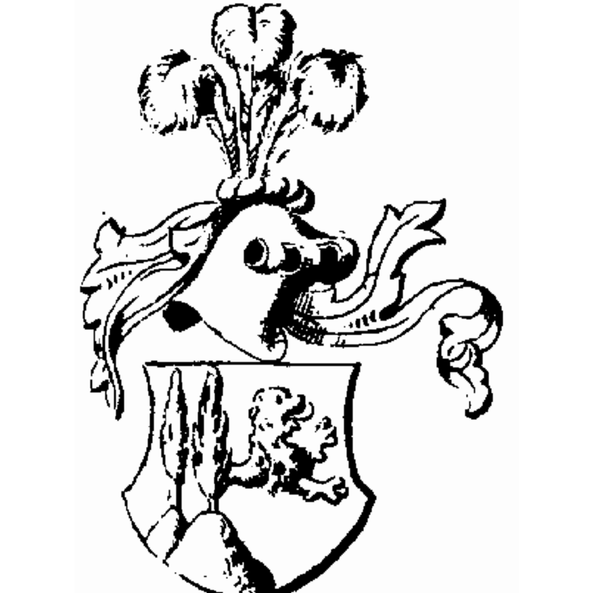 Wappen der Familie Zangenried