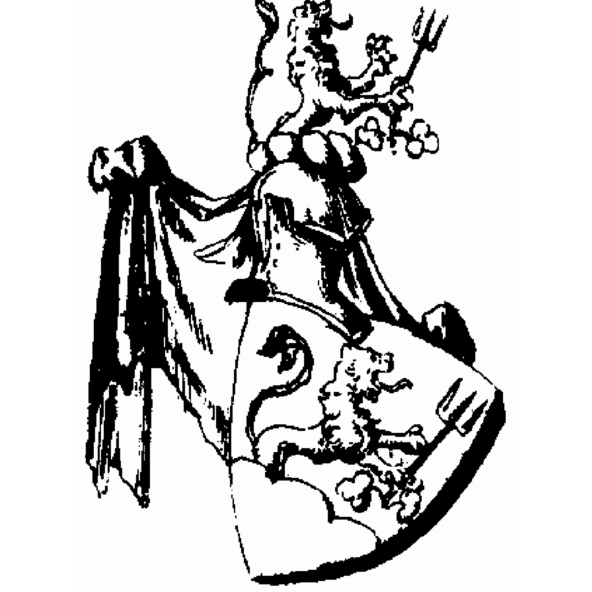 Coat of arms of family En Hät Ven