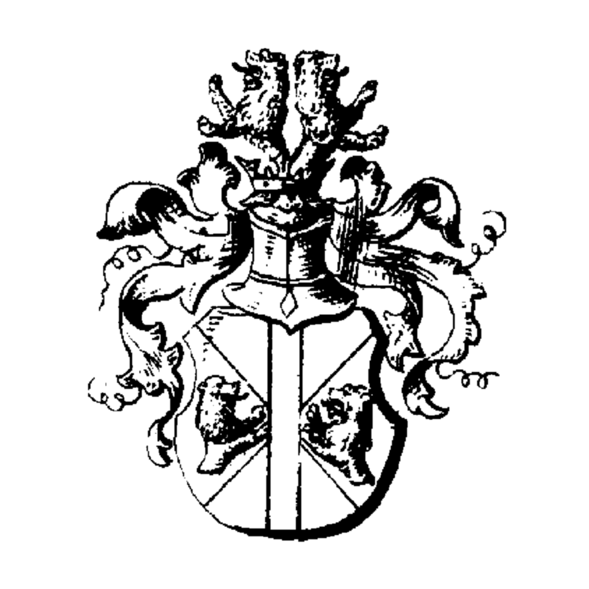Wappen der Familie Lanzenberg
