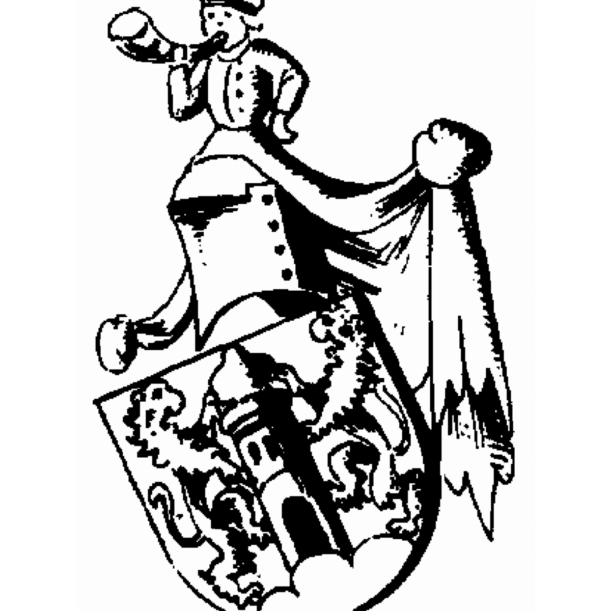 Coat of arms of family Praxer