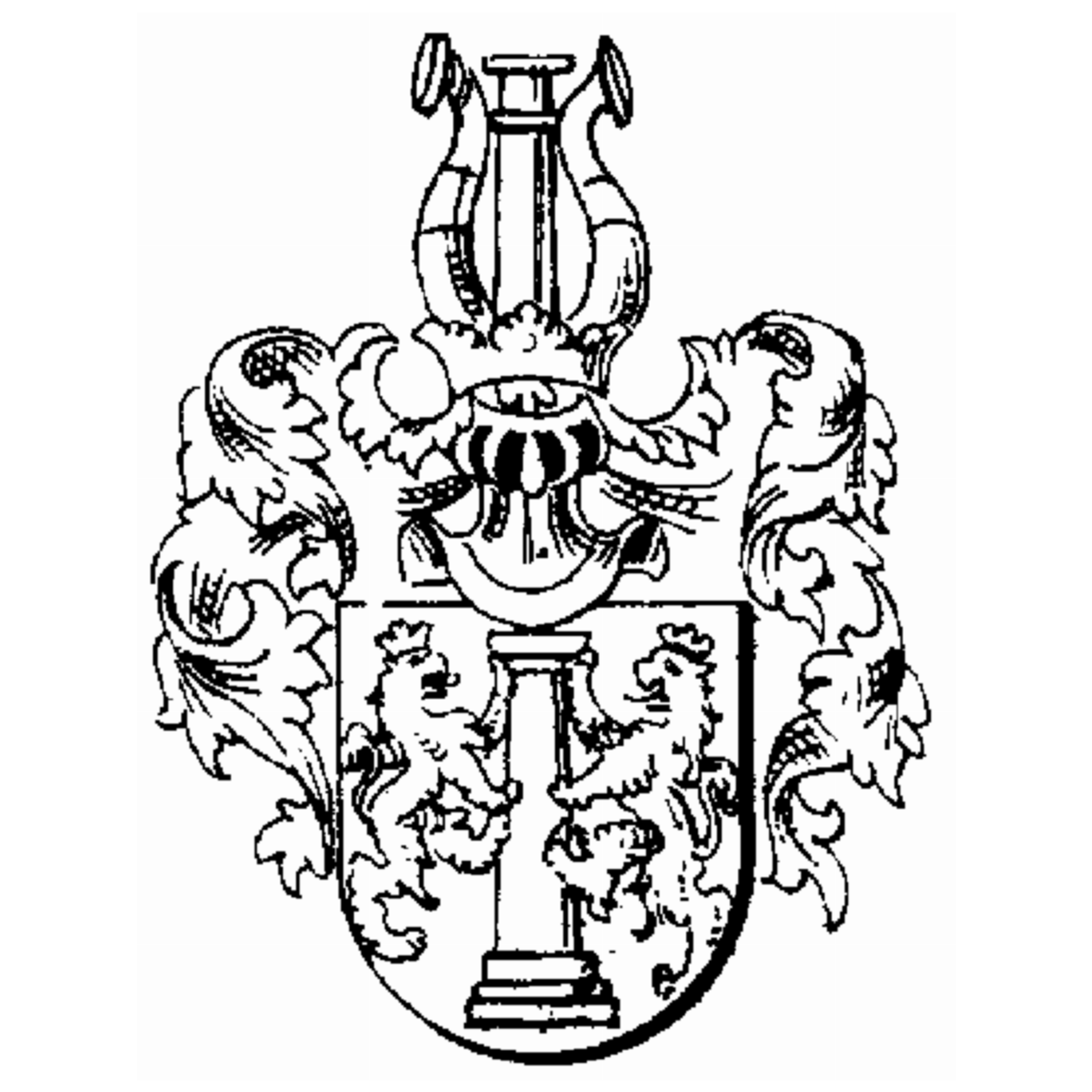 Coat of arms of family Vanderhagen