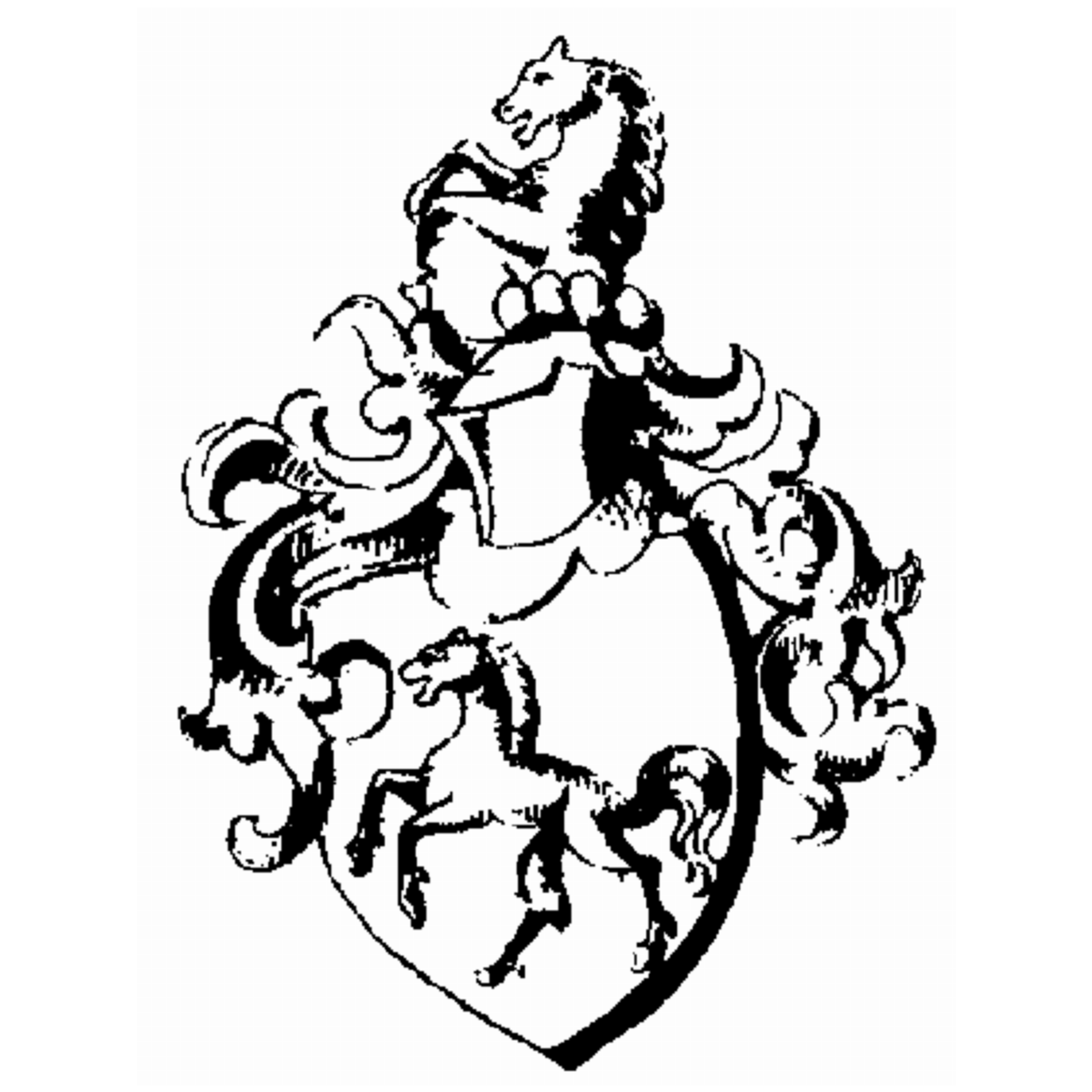Coat of arms of family Zäsy