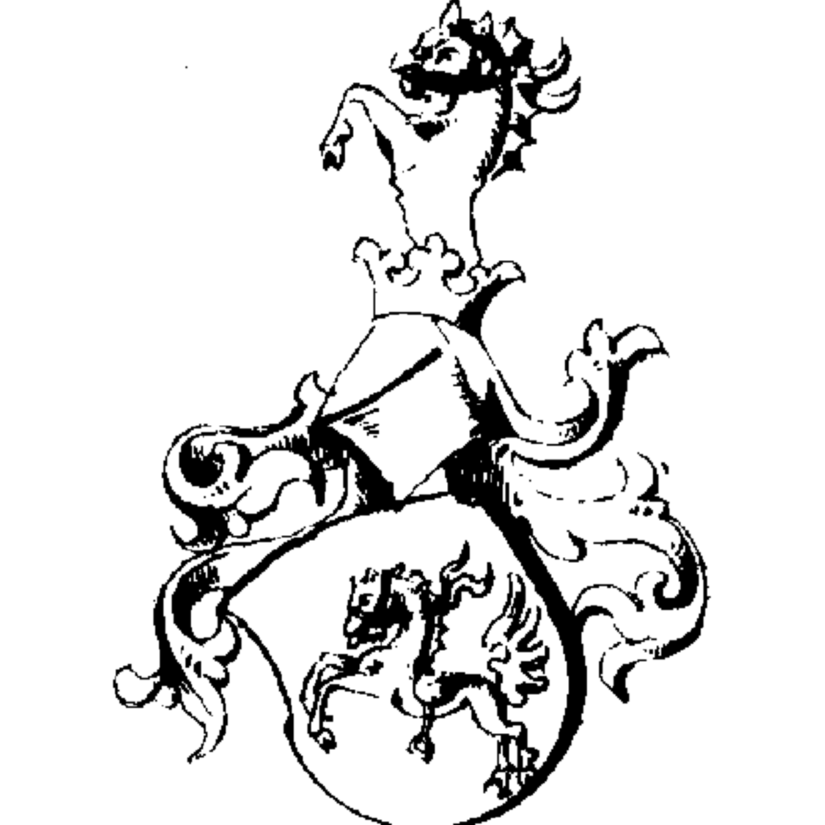Coat of arms of family Snakenberg