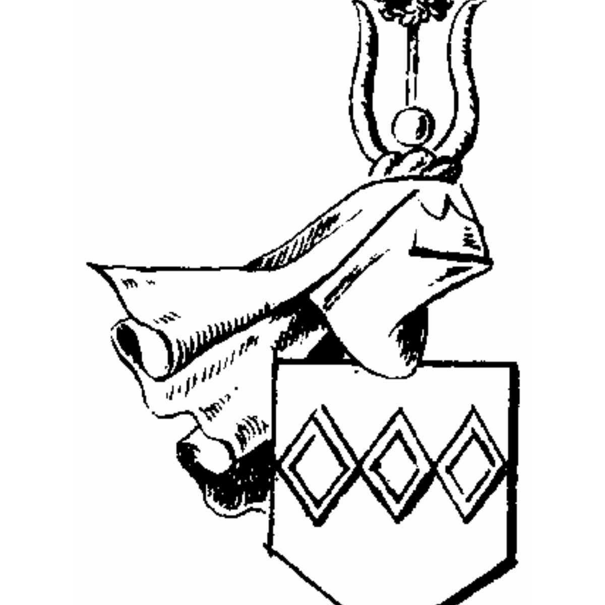 Wappen der Familie Dezz Von Alrichskirchen