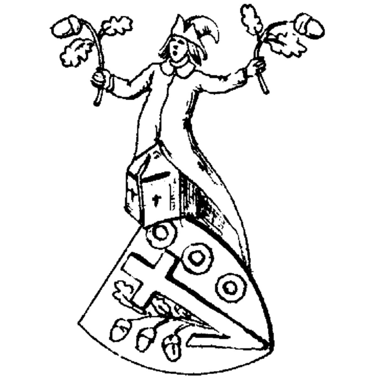 Coat of arms of family Öttispergin